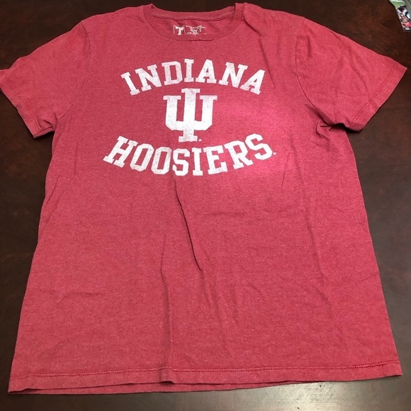 University Other - Indiana Hoosiers Distressed Tee M157